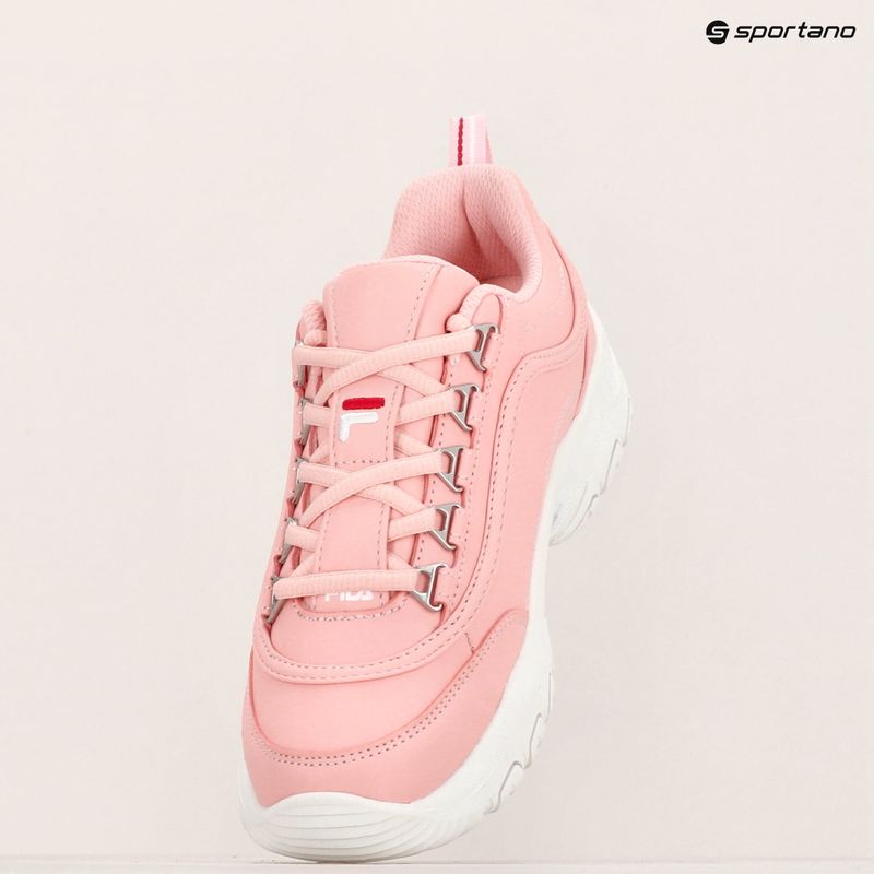 FILA Strada pale rosette children's shoes 17
