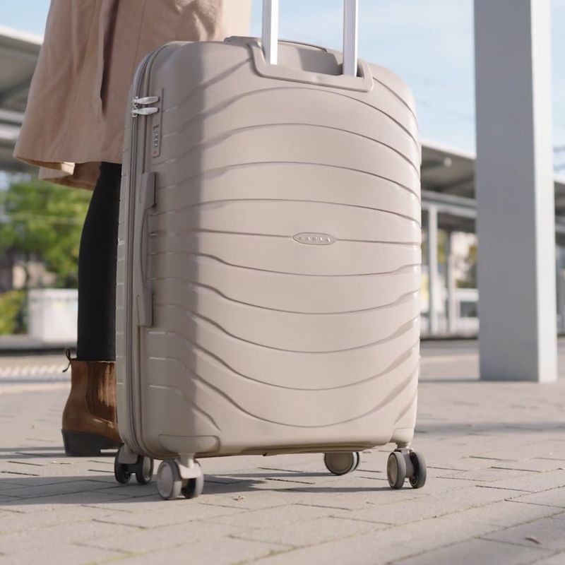 KADVA Brava 40L Beige Cabin Travel Suitcase 22