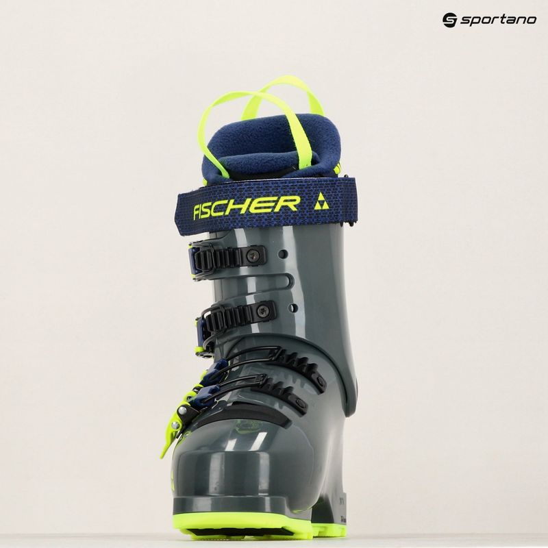 Fischer RC4 60 JR GW children's ski boots rhino grey/rhino grey 7