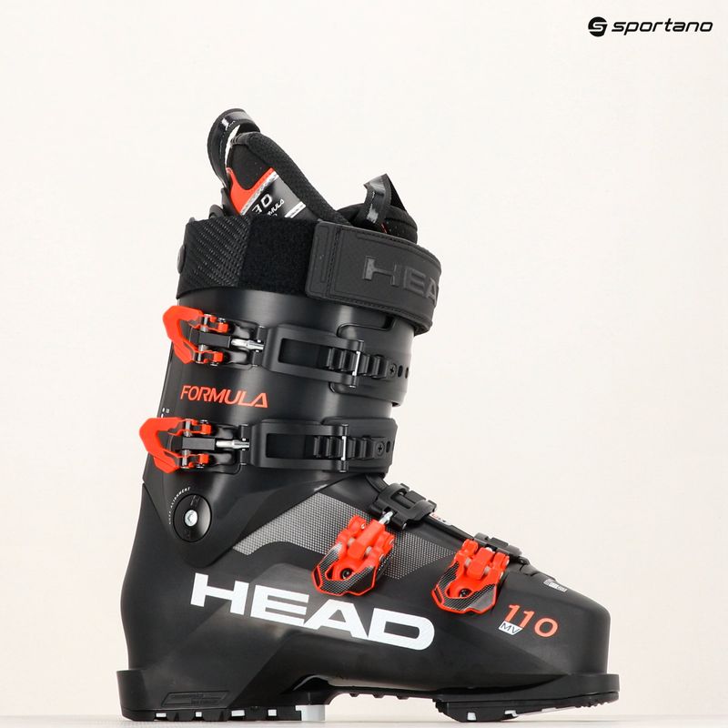 HEAD Formula 110 MV GW ski boots black/red 7