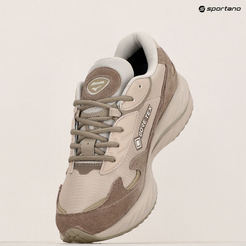 Mizuno Wave Rider β GTX shoes silver cloud / vintage khaki / ge gold 9