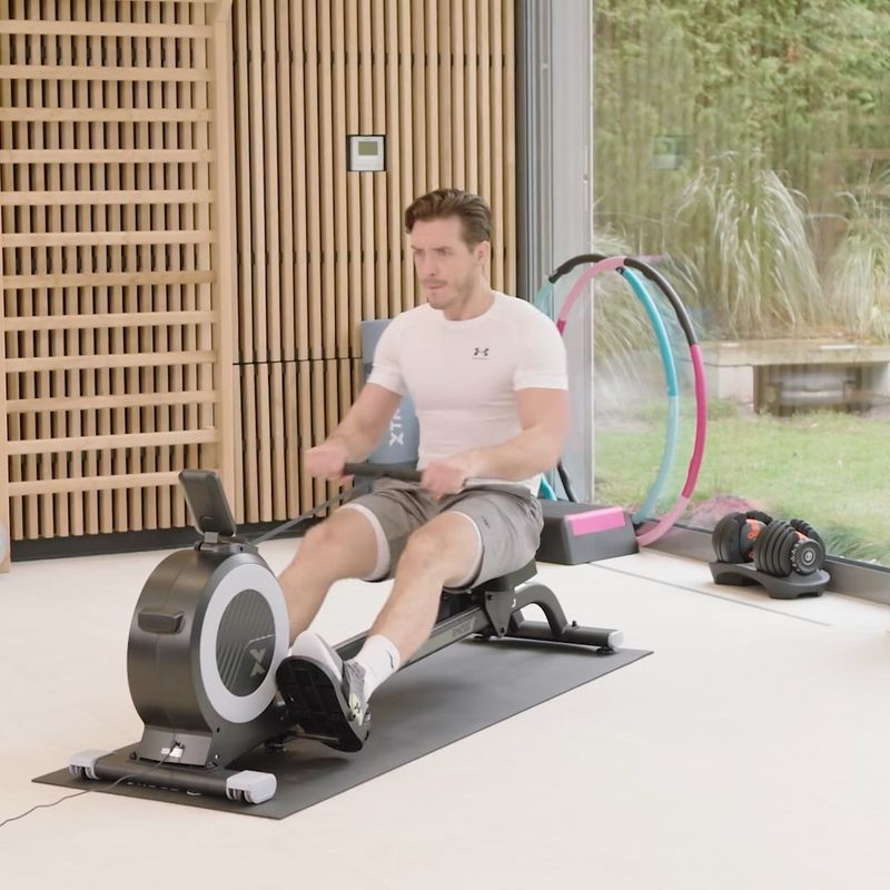 TREXO TXO-RM200 magnetic rower black 20