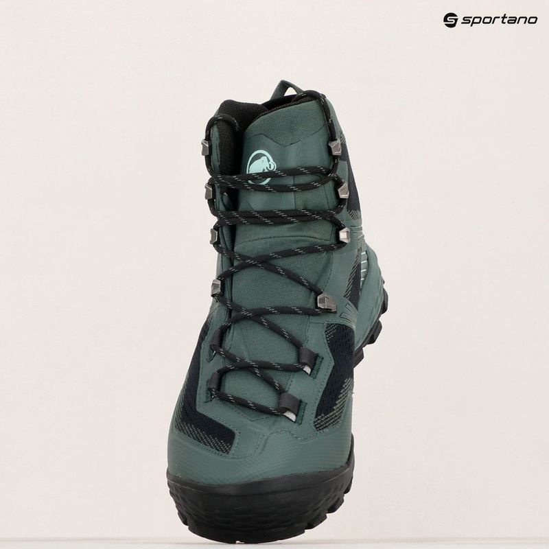 Mammut men's trekking boots Ducan II High GTX deep jade/ black 9