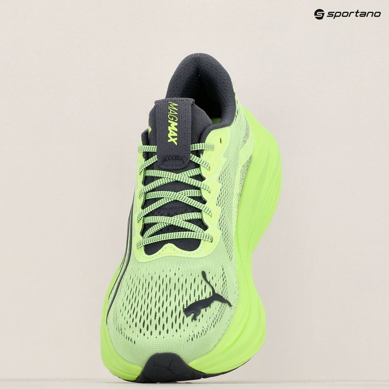 Men's running shoes PUMA MagMax Nitro fizzy apple/galactic gray 9