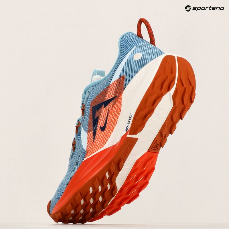 Men's running shoes Nike Pegasus Trail 5 denim turquoise/ glacier blue/ vintage voral/ midnight 9