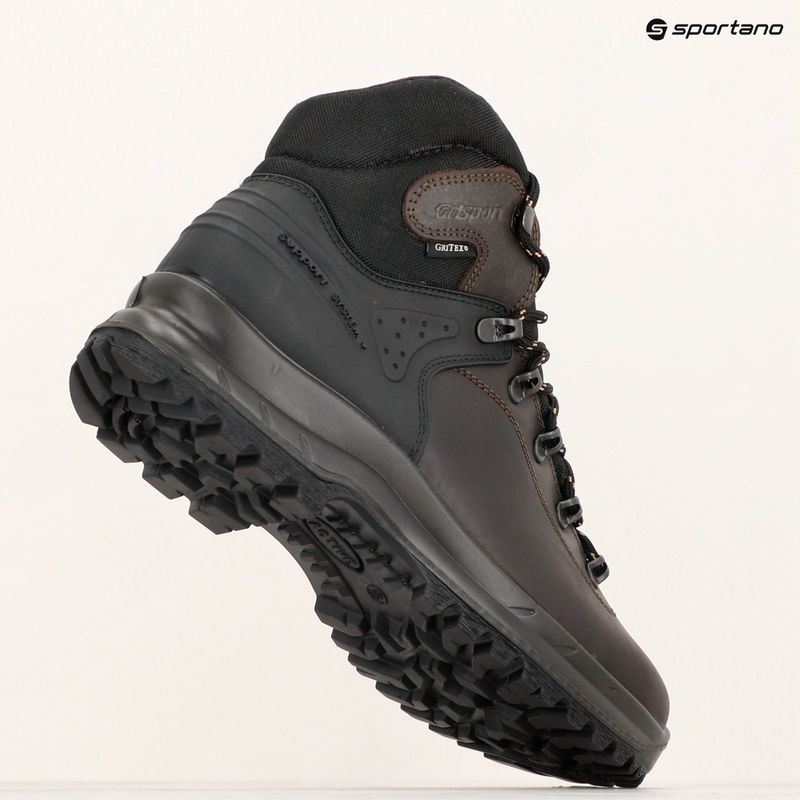 Men's trekking boots Grisport 13229P8G black 9