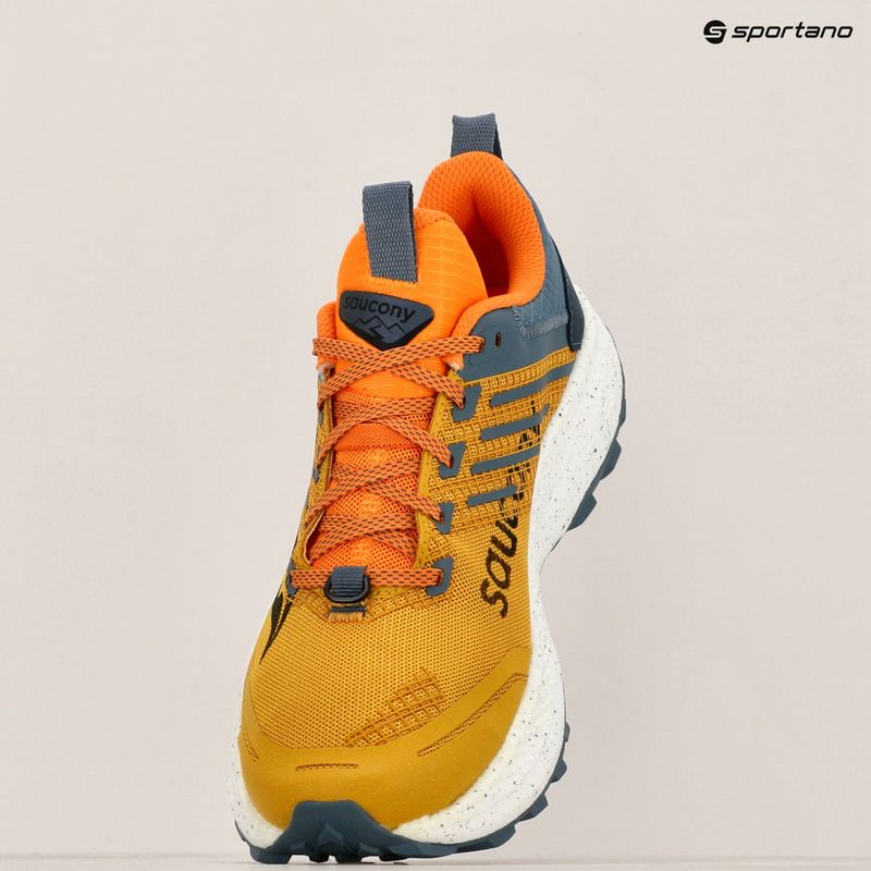Men's Saucony Blaze TR 2 oak/mirage running shoes 11