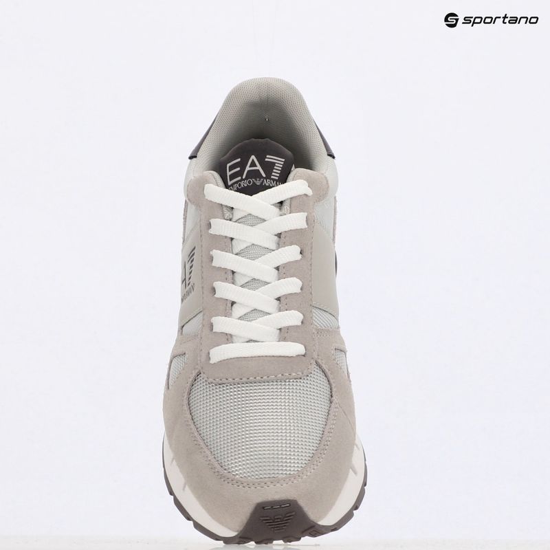 EA7 Emporio Armani Black & White Legacy antarticic/ volcanic glass shoes 15