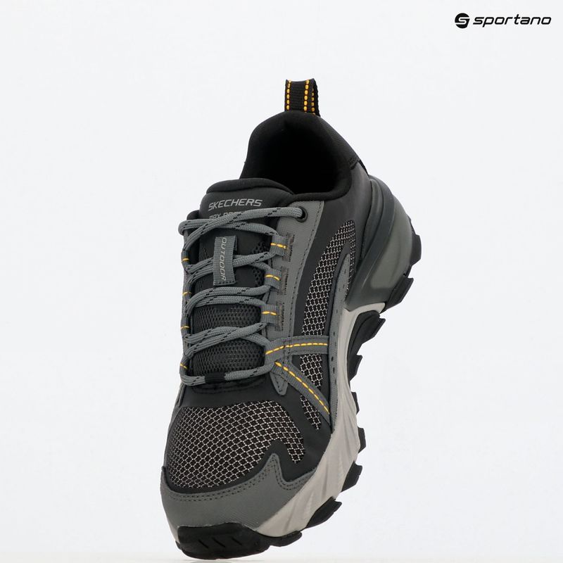 SKECHERS Max Protect men's shoes black/charcoal 10