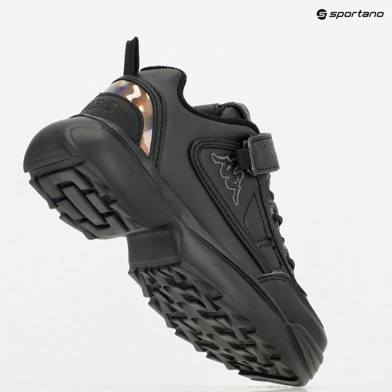 Kappa Rave GC children's shoes black 9