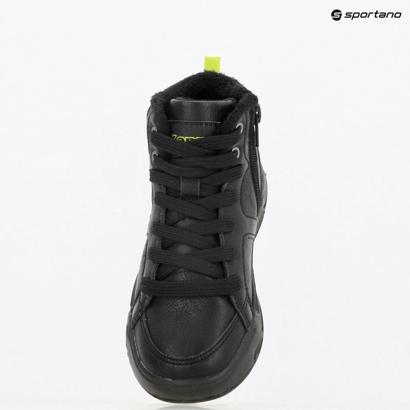 Kappa Grafton black/lime children's shoes 9