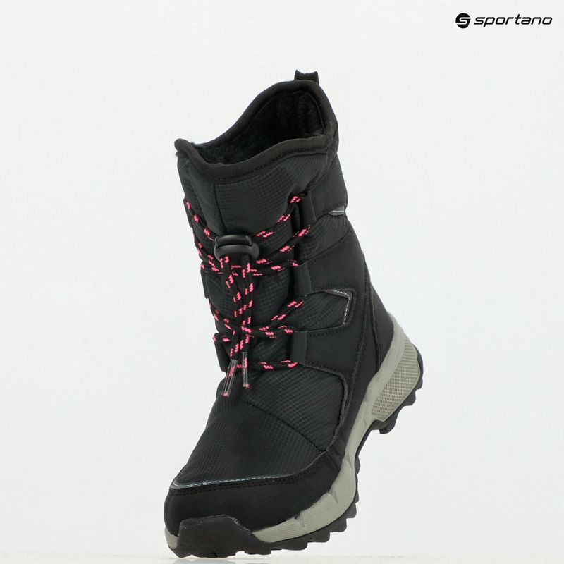 Kappa Youma Tex black/pink children's snow boots 9