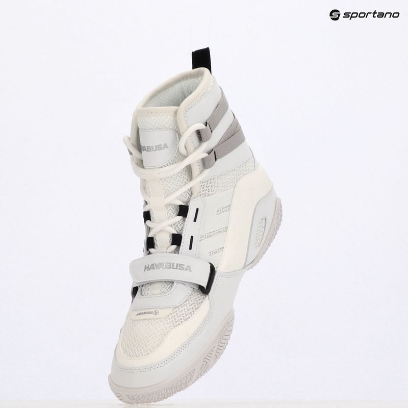 Hayabusa Strike Boxing men's boxing shoes white 12