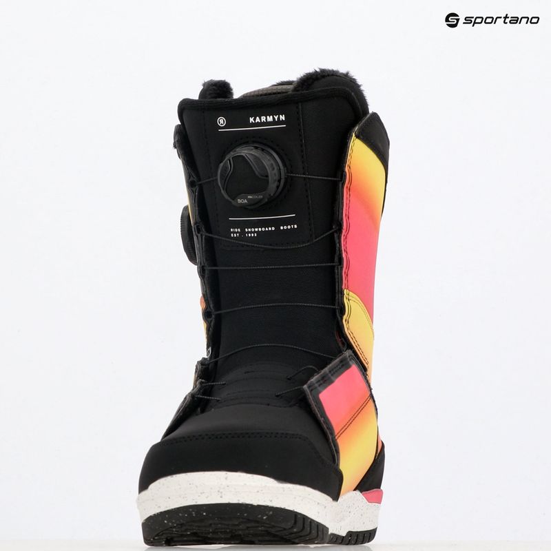 Women's snowboard boots RIDE Karmyn Zonal sunset 8