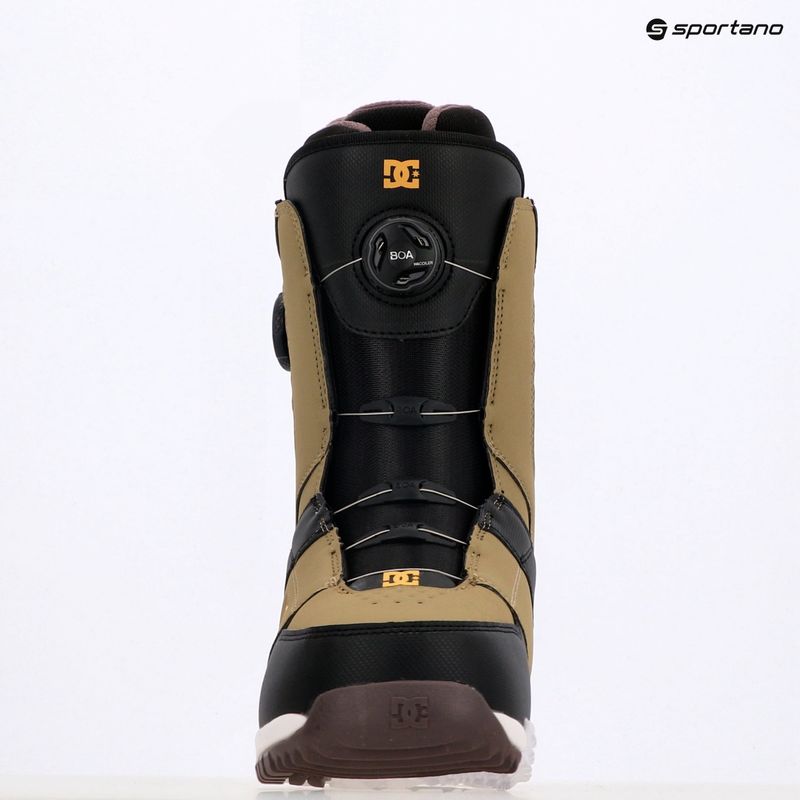 Men's snowboard boots DC Control brown/black/white 8