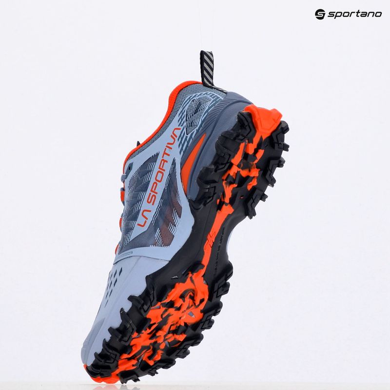 La Sportiva Bushido III GTX women's running shoe stone blue/ moonlight 12