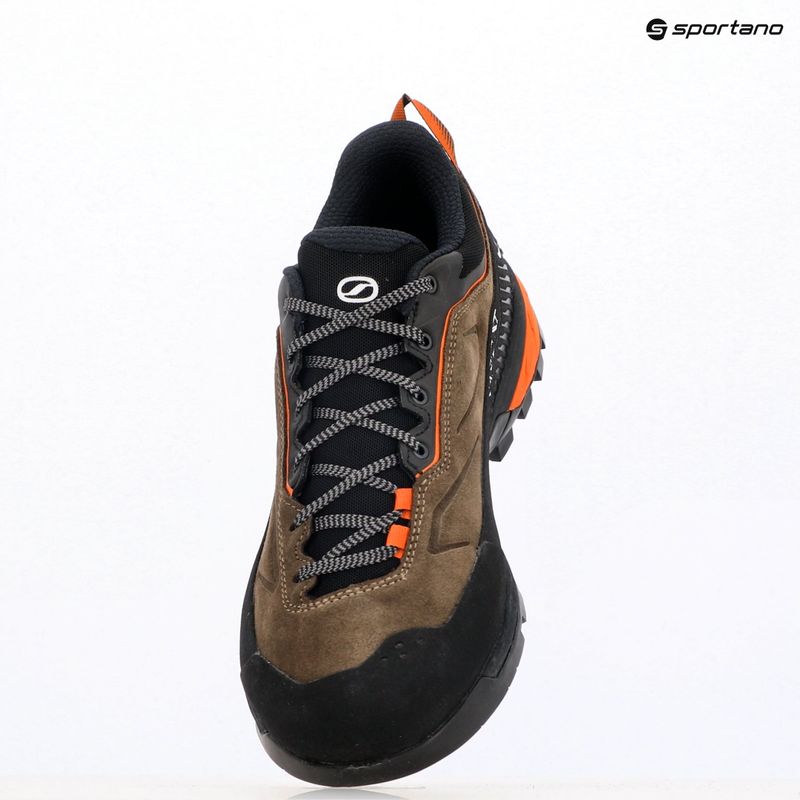 Men's SCARPA Rapid Xt Gtx approach shoes caribou / rust orange 9