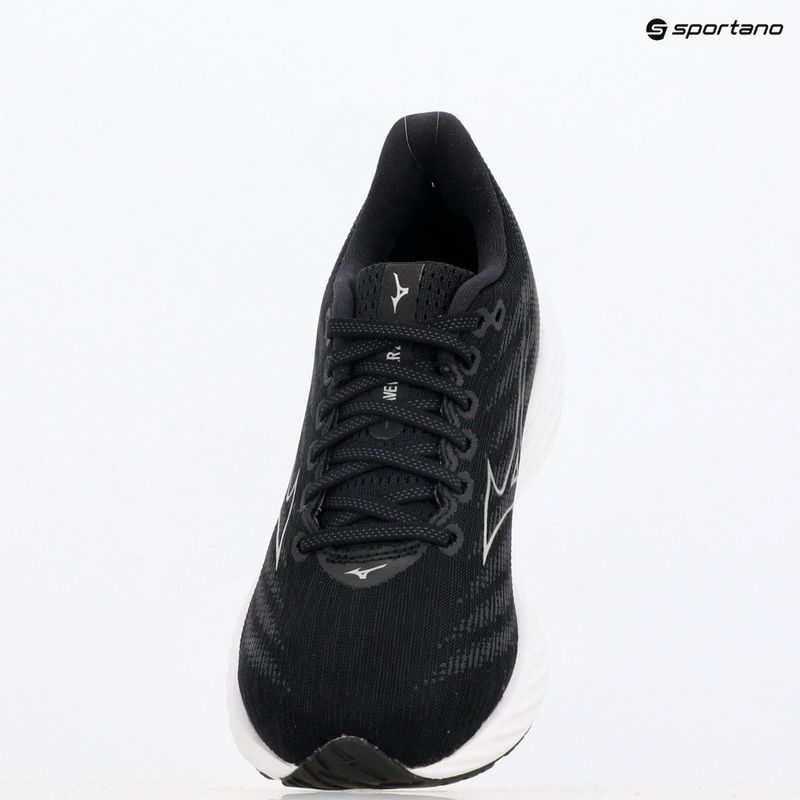 Women's running shoes Mizuno Wave Rider 28 black/harbor mist/india ink 9