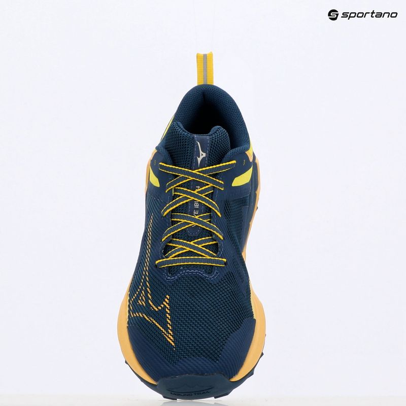 Men's running shoes Mizuno Wave Ibuki 4 blue wing teal/flax/quince 12