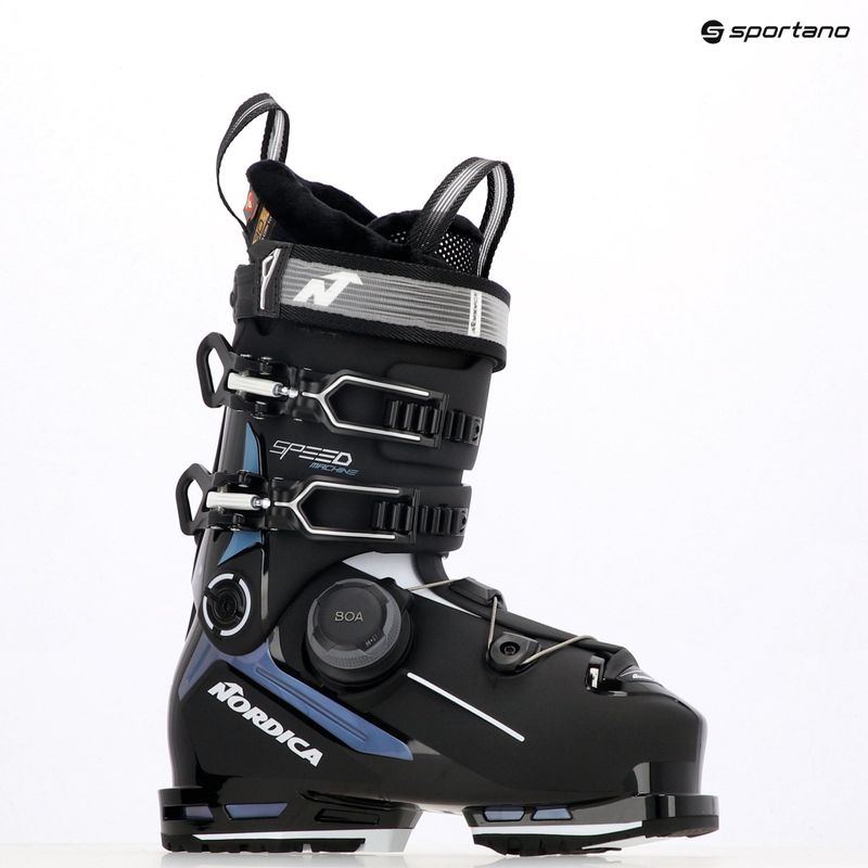 Women's ski boots Nordica Speedmachine 3 BOA 95 W GW black/light blue/white 14