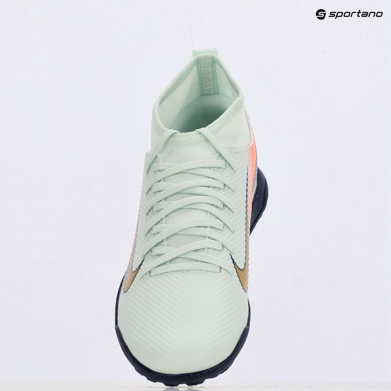 Nike Superfly 10 Club Mercurial Dream Speed TF Jr children's football boots barely green/crimson pulse/metallic gold coin 9