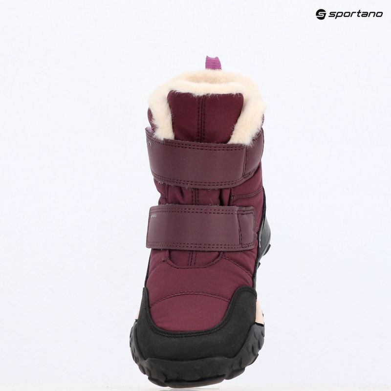 Geox Trekkyup ABX burgundy junior snow boots 15