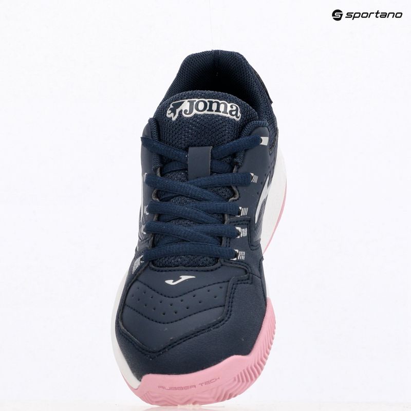 Children's tennis shoes Joma Master 1000 JR C navy blue/ pink 15
