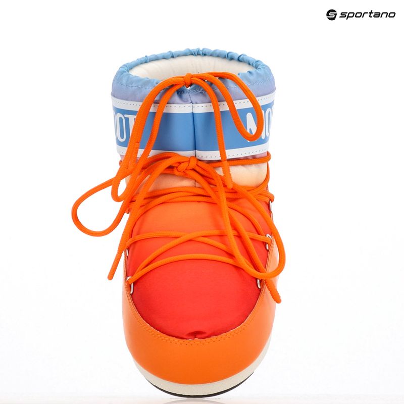 Women's Moon Boot Icon Low Sunrise orange snow boots 13