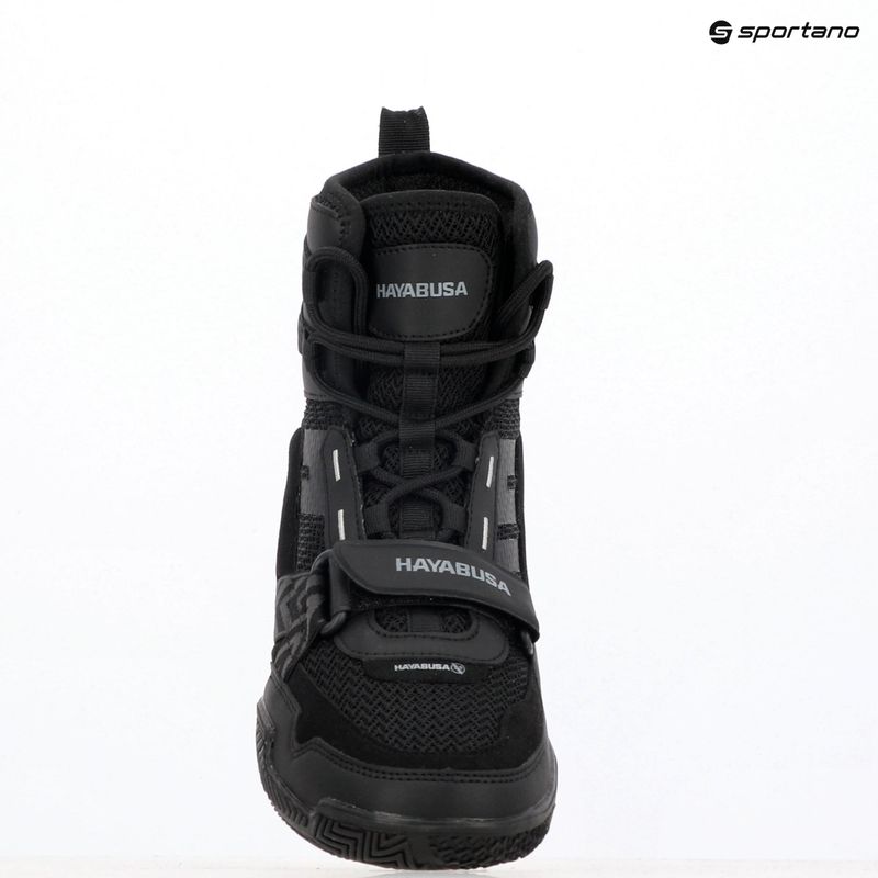 Hayabusa Strike Boxing men's boxing shoes black 12