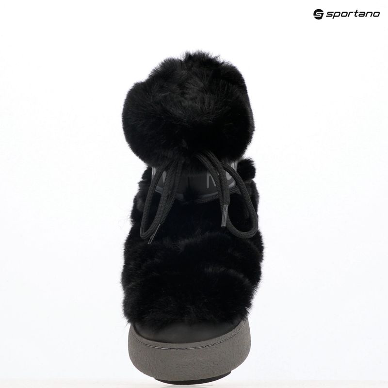 Moon Boot Ltrack Faux Fur snow boots black 9