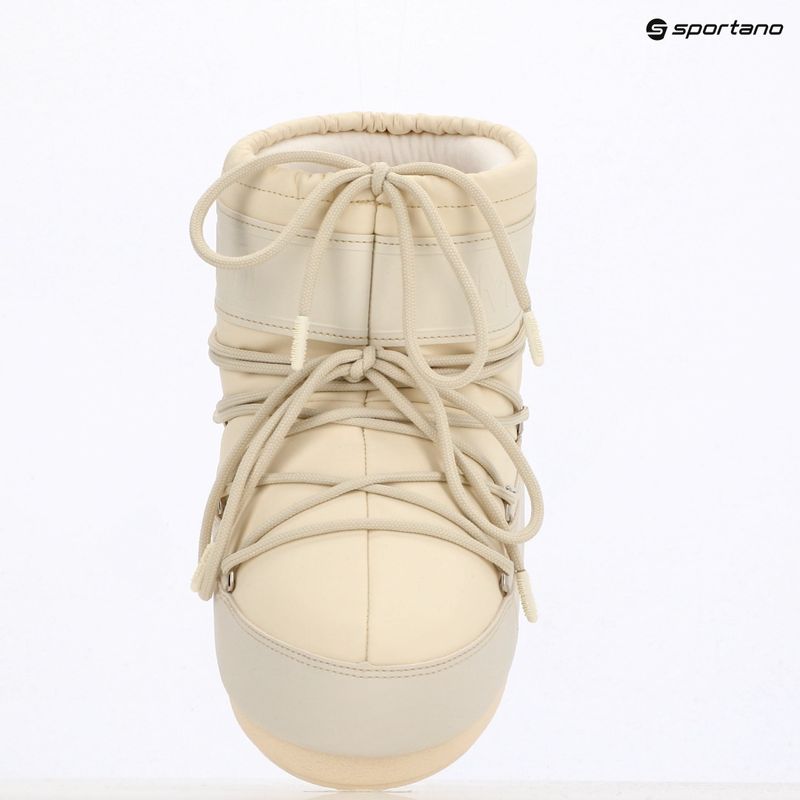 Women's snow boots Moon Boot Icon Low Rubber cream 9
