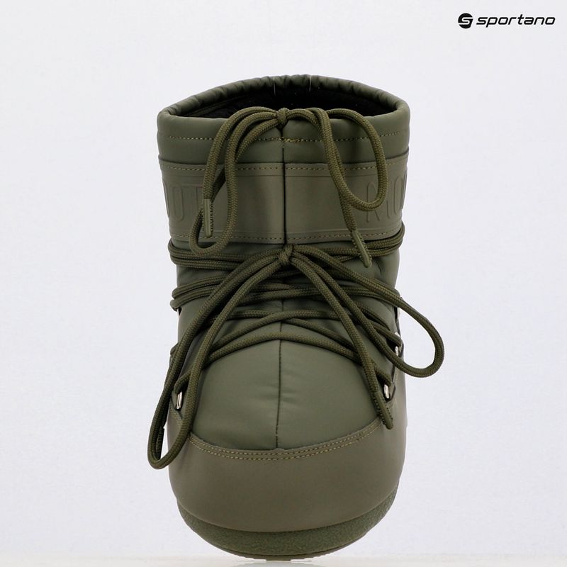 Women's snow boots Moon Boot Icon Low Rubber khaki 10