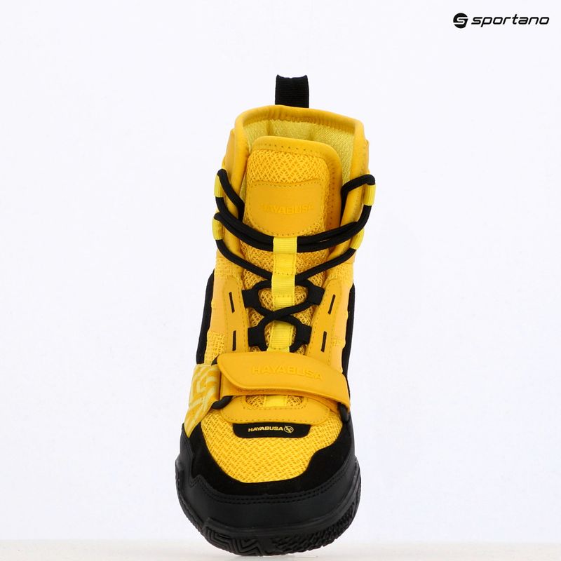 Hayabusa Strike Boxing men's boxing shoes yellow 12