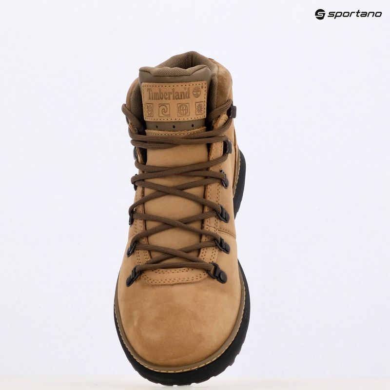 Timberland men's shoes Hudson Road Mid Lace Waterproof Chukka medium beige nubuck 9