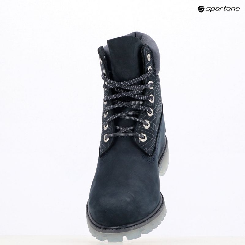 Men's Timberland Premium 6 In Lace navy nubuck shoes 9