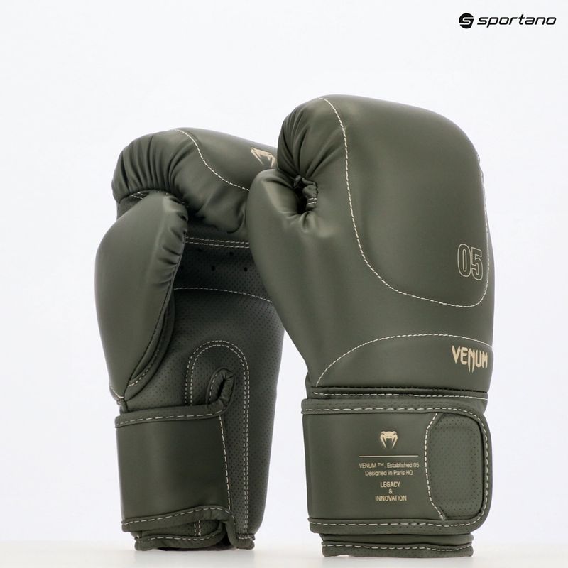 Venum Impact Evo Boxing Gloves earth khaki 7