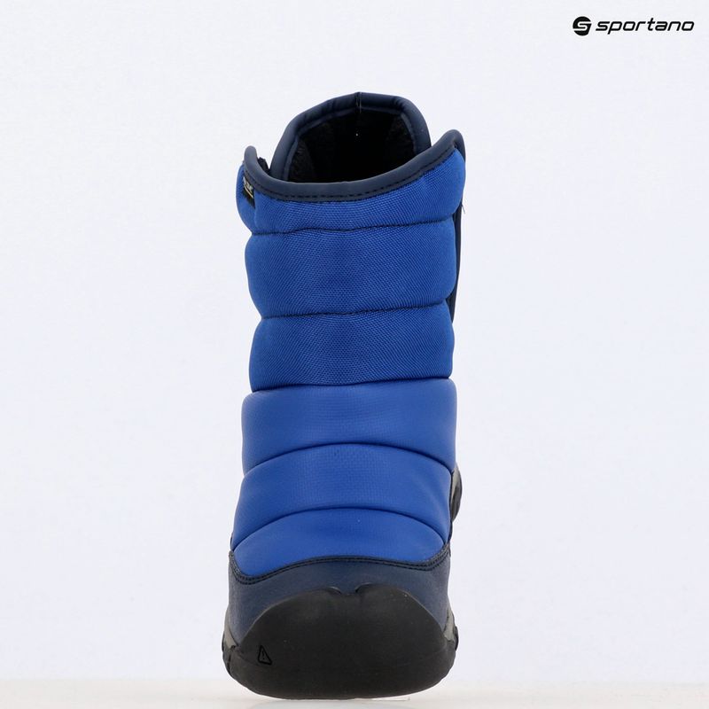 KEEN Puffrider WP naval academy/surf children's snow boots 9