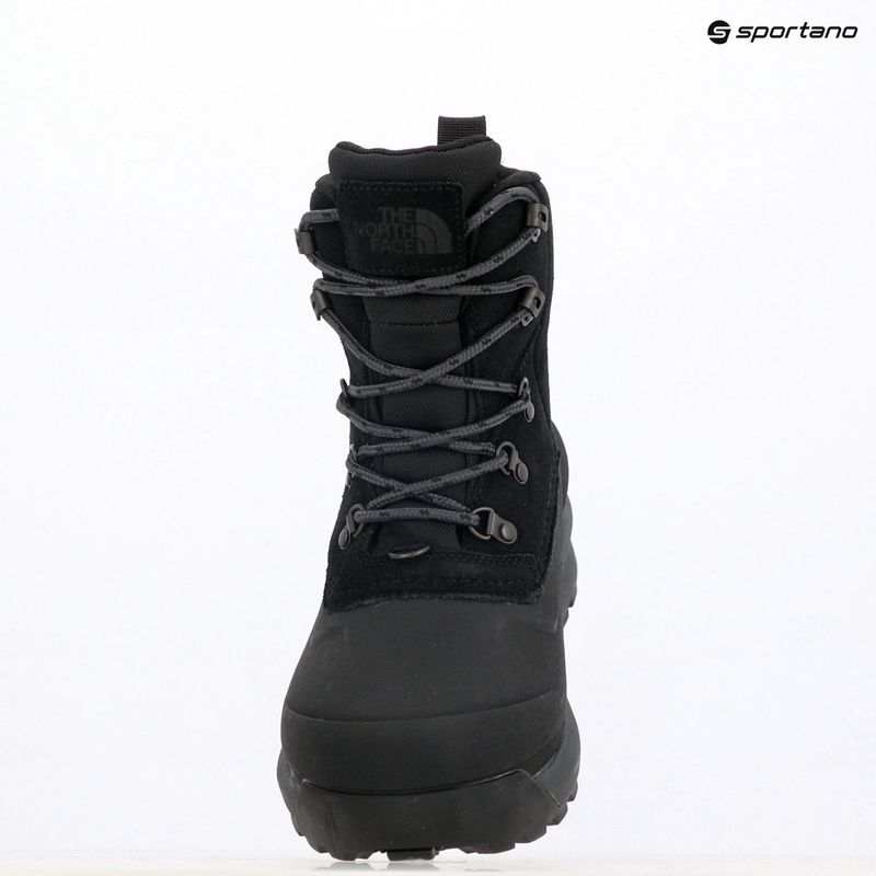 Men's trekking boots The North Face Chilkat V Lace WP black/asphalt grey 9
