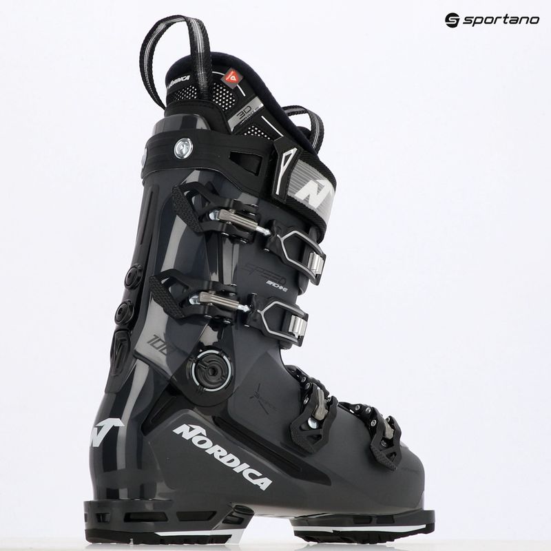 Men's Nordica Speedmachine 3 100 GW ski boots anthracite/black/white 8