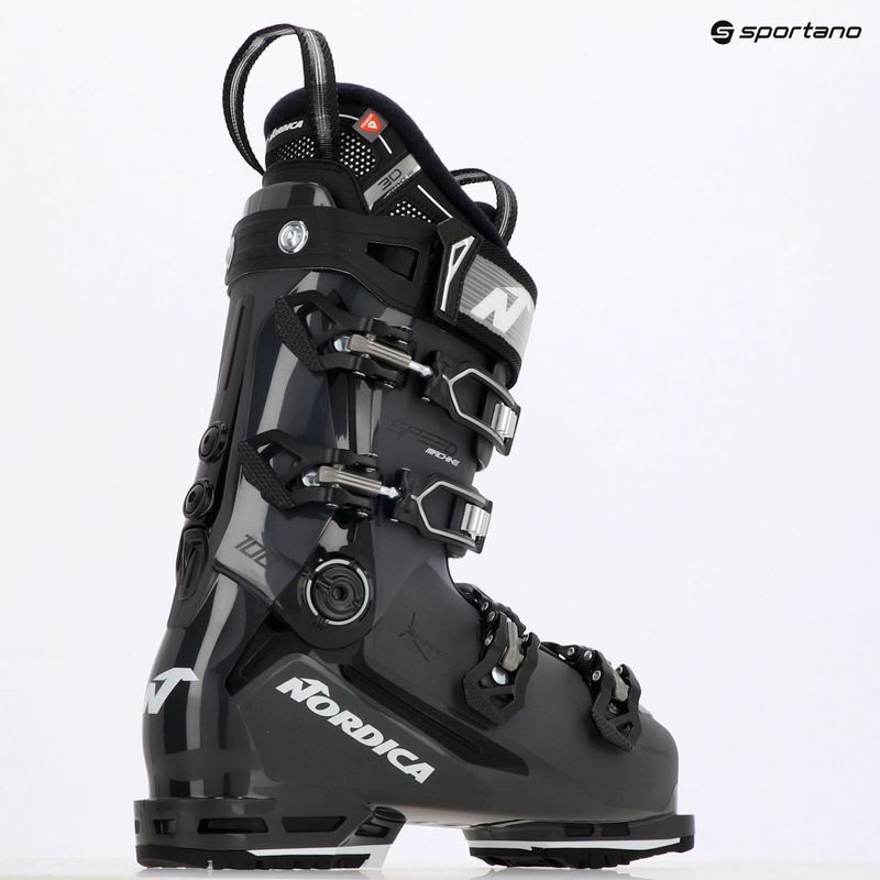 Men's Nordica Speedmachine 3 100 GW ski boots anthracite/black/white 7