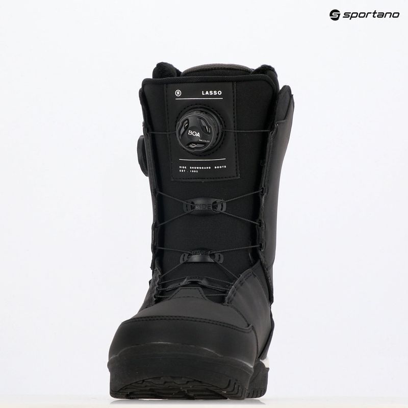 Men's snowboard boots RIDE Lasso black 12