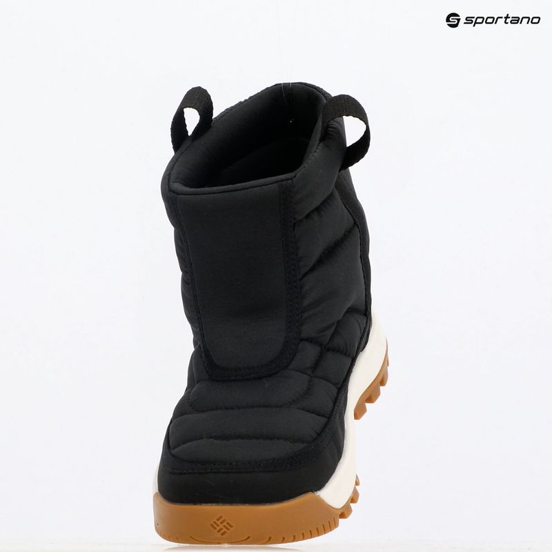 Columbia Youth Snowtrot Mid black/sea salt children's snow boots 9