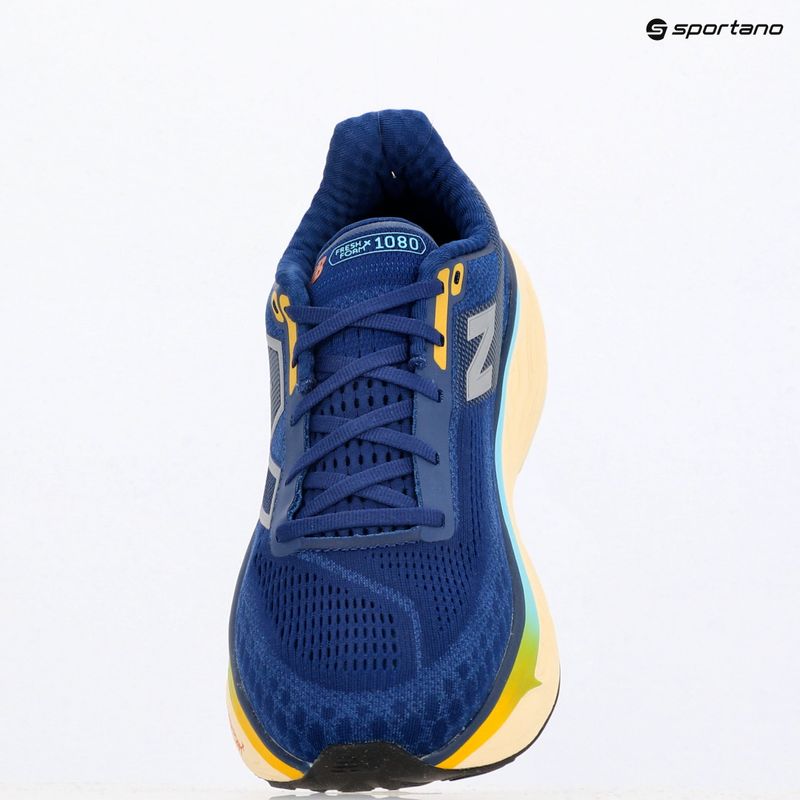 New Balance Fresh Foam 1080 X v14 blue men's running shoes 8