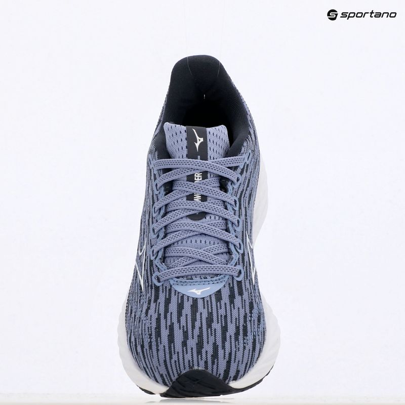 Women's running shoes Mizuno Wave Rider 28 purple impression/white/india ink 9