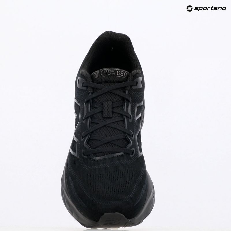 Men's New Balance Fresh Foam 680 v8 running shoes M680CK8 black 9
