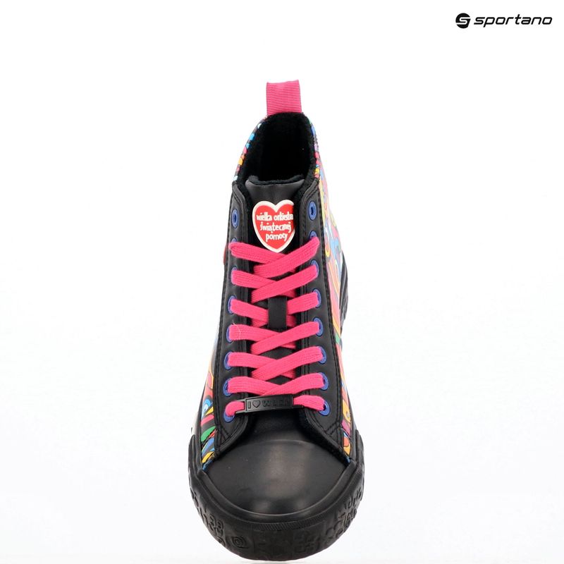BIG STAR women's trainers RR274A653 black/multicolour 19