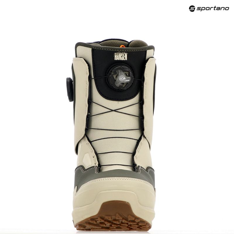 Men's snowboard boots ThirtyTwo Tm-2 Double Boa Hansen '24 warm grey/olive 7