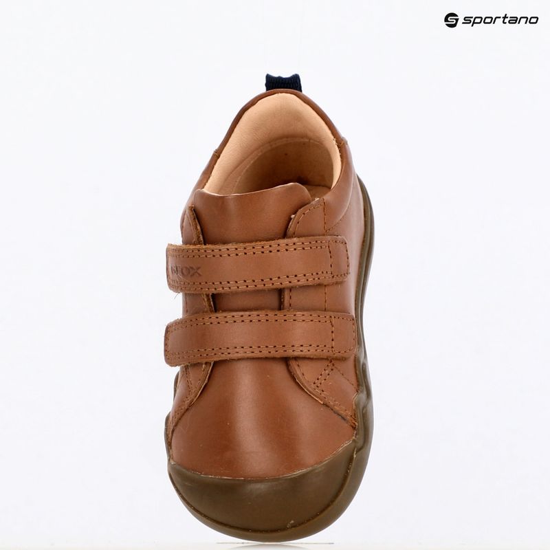 Children's barefoot shoes Geox Steppieup cognac 9