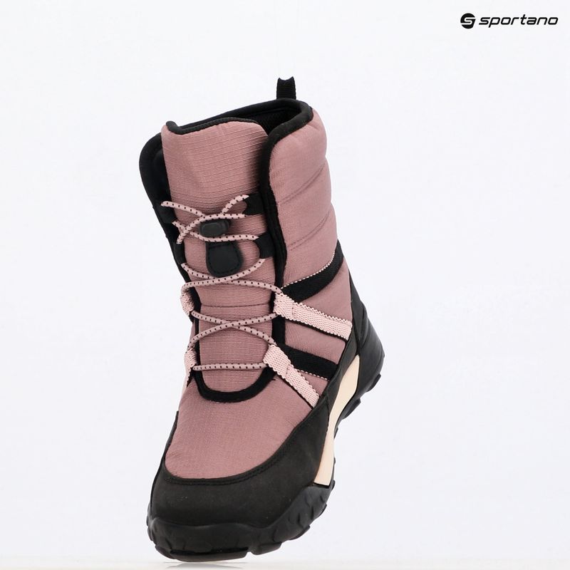 Geox Trekkyup ABX junior snow boots antique rose / black 9