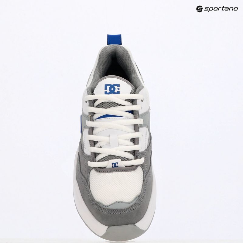 DC Ascend men's shoes white / grey / blue 9